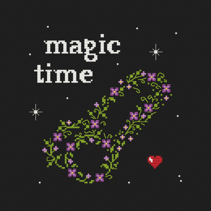 Magic time - PDF Cross Stitch Pattern