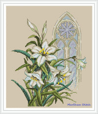 Fragrance of Lilies - PDF Cross Stitch Pattern