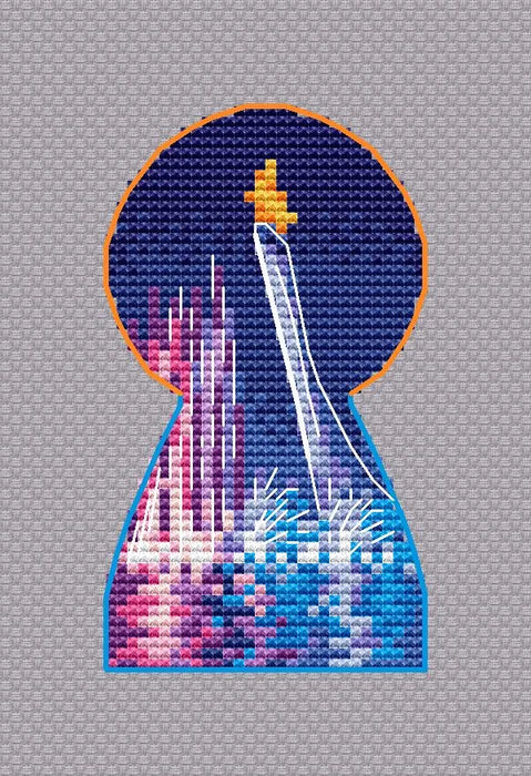 Olympic Park. Sochi - PDF Cross Stitch Pattern