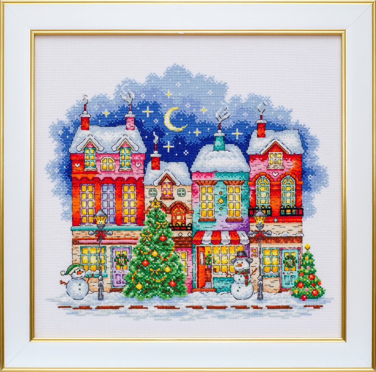 Christmas City M-0260 cross stitch kit