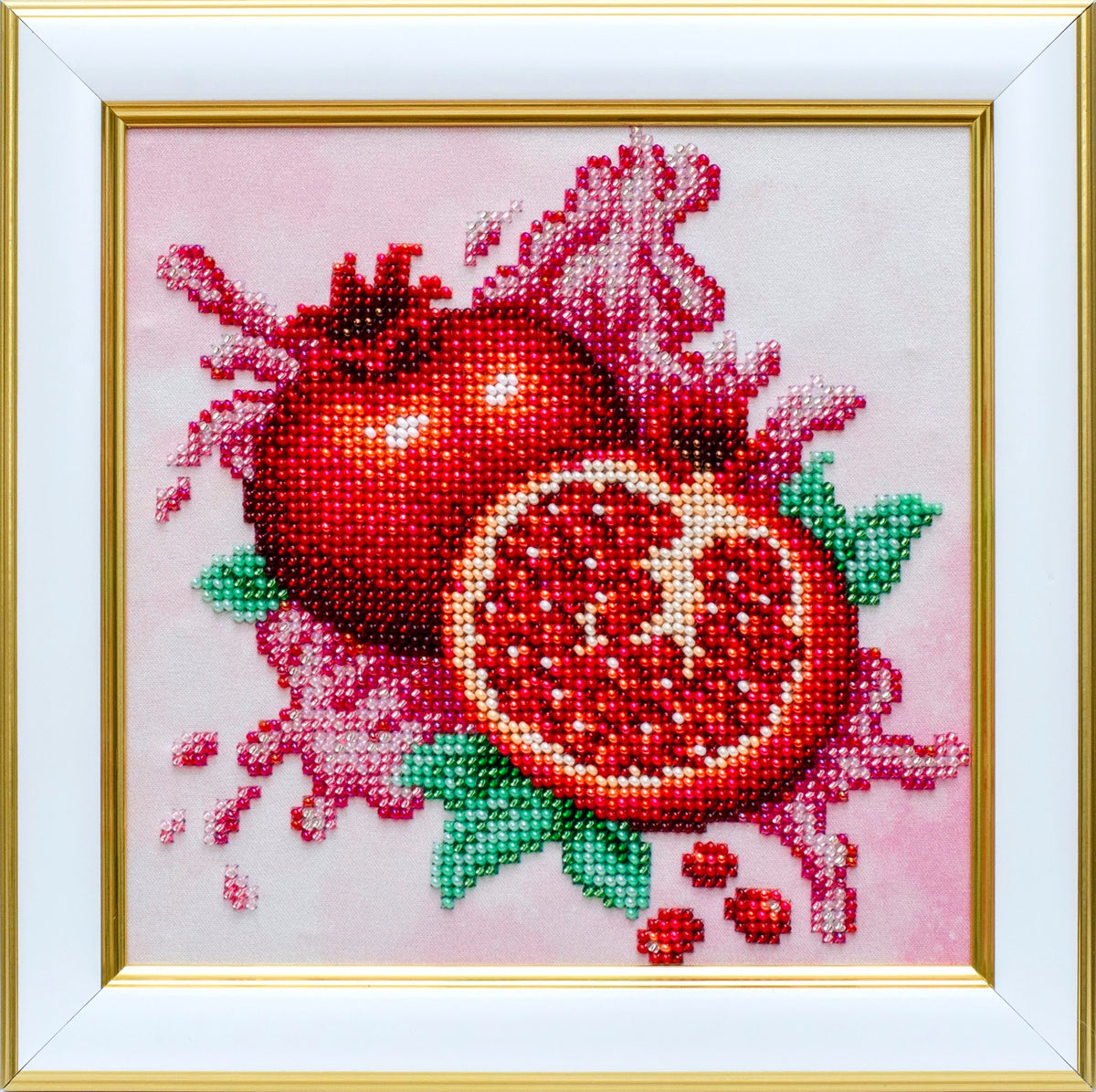Juicy pomegranate TN-1266 bead embroidery kit