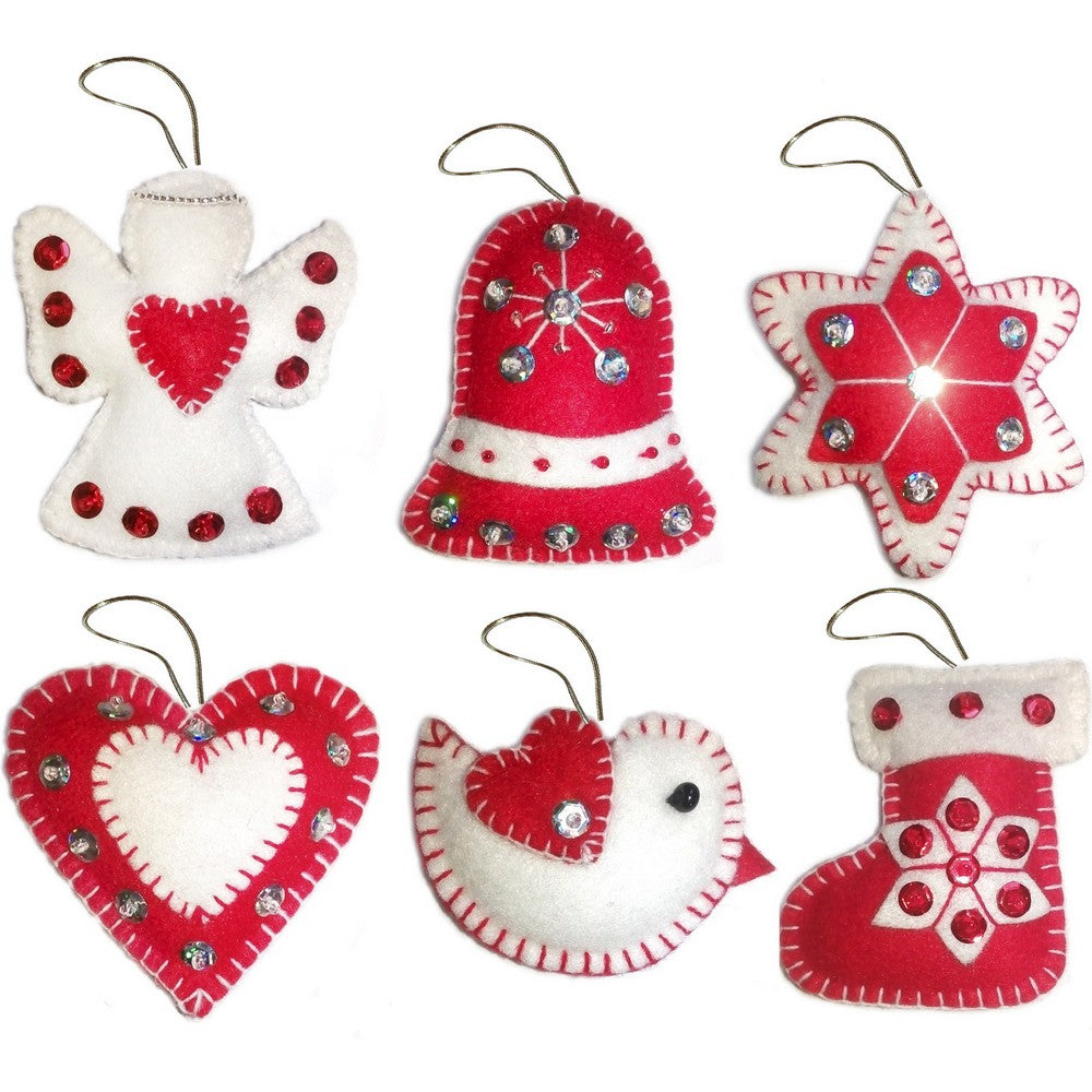 Decorative Christmas Toy FN-57 DIY felt kit