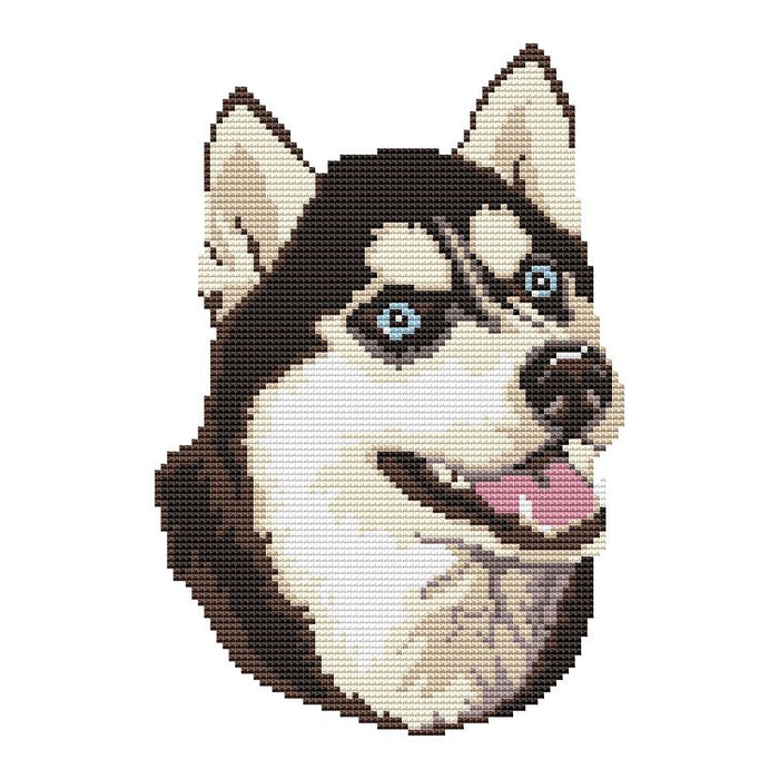 Siberian Husky - PDF Cross Stitch Pattern