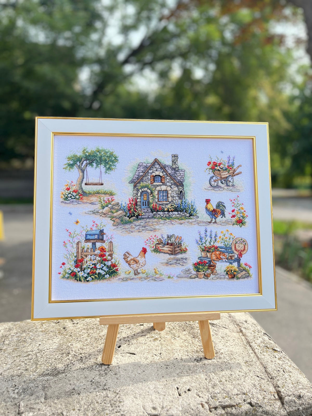 Summer relax M-0352 cross stitch kit