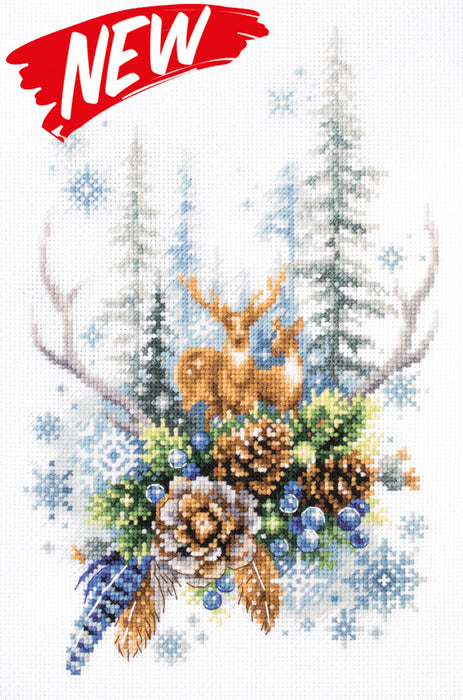 Winter Forest Spirit 200-017 Counted Cross-Stitch Kit