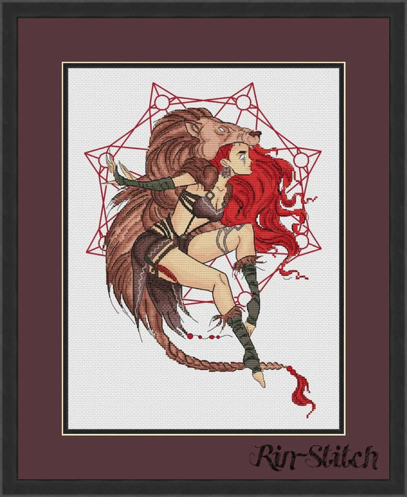 Zodiac Signs. Leo - PDF Cross Stitch Pattern