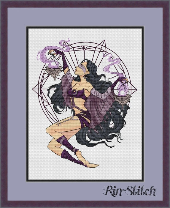 Zodiac Signs. Libra - PDF Cross Stitch Pattern