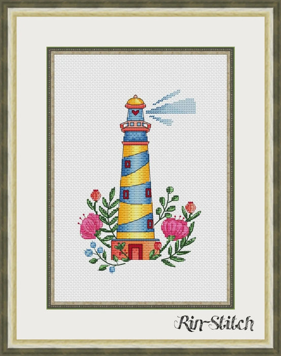 Lighthouse - PDF Cross Stitch Pattern