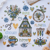 Summer House - PDF Cross Stitch Pattern