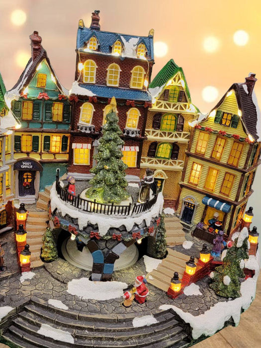 Christmas Village House with LED Lights F07M3-15-FQ22021