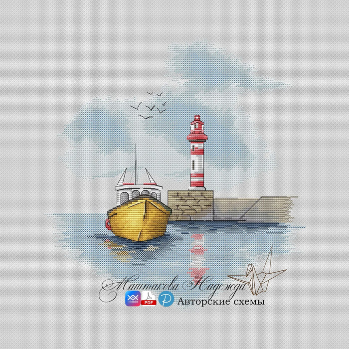 Pier - PDF Cross Stitch Pattern