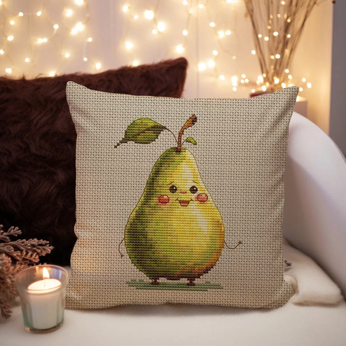 Funny Pear - PDF Cross Stitch Pattern