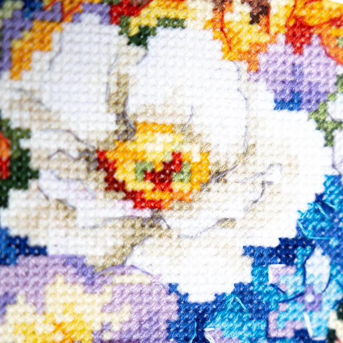 Bouquet with Sunflowers 210-312 Counted Cross-Stitch Kit