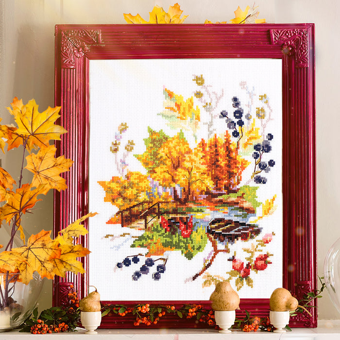 Bouquet with Sunflowers 210-312 Counted Cross-Stitch Kit