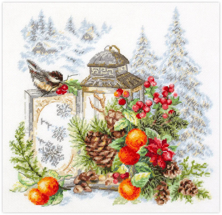 The Scent of Winter 210-601 Counted Cross-Stitch Kit