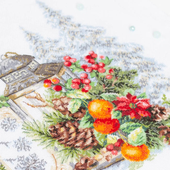 The Scent of Winter 210-601 Counted Cross-Stitch Kit