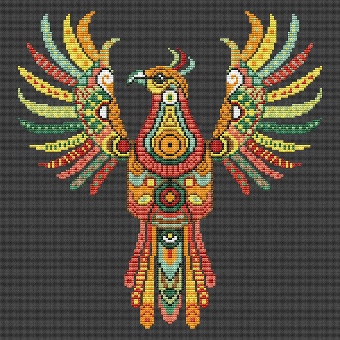 Phoenix - PDF Cross Stitch Pattern