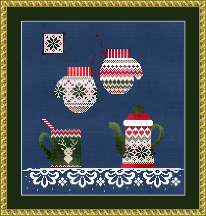 Would you Like Some Tea - PDF Cross Stitch Pattern