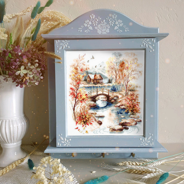 Autumn Watercolor 250-068 Counted Cross-Stitch Kit