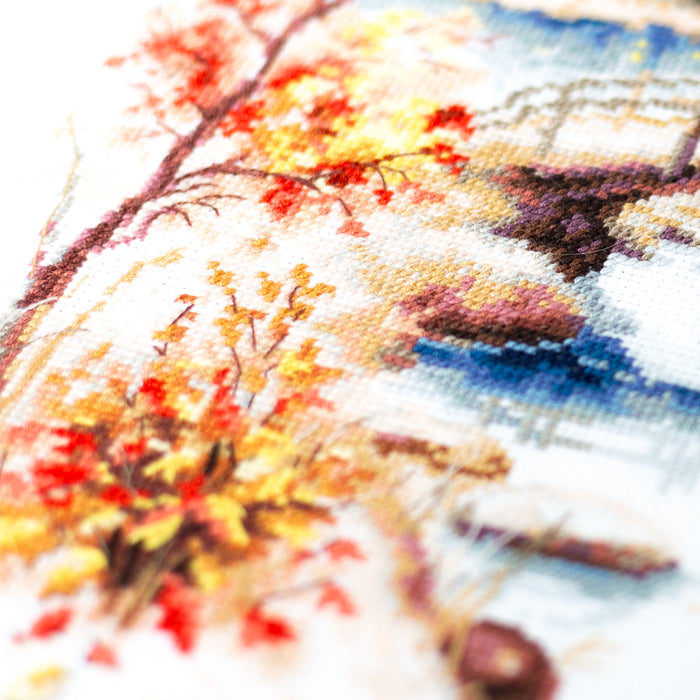 Autumn Watercolor 250-068 Counted Cross-Stitch Kit