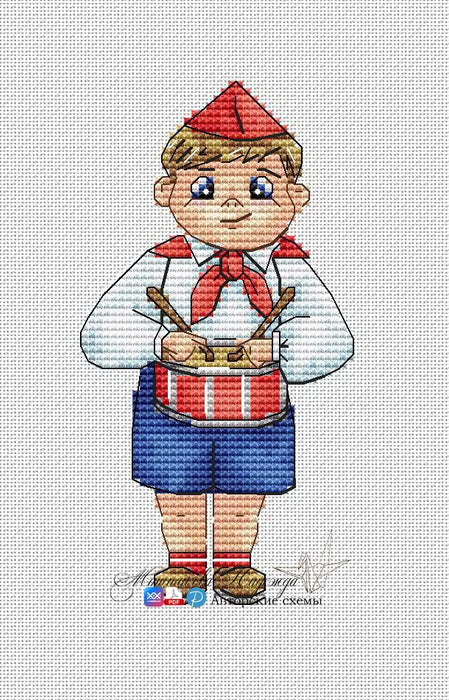 Be ready. Pioneers Set - PDF Cross Stitch Pattern