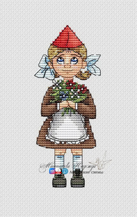 Be ready. Pioneers Set - PDF Cross Stitch Pattern