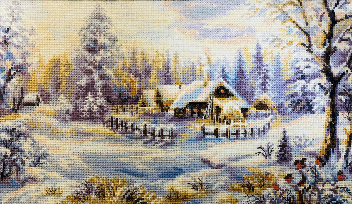 Winter Evening R1427 Counted Cross Stitch Kit