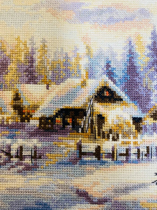 Winter Evening R1427 Counted Cross Stitch Kit