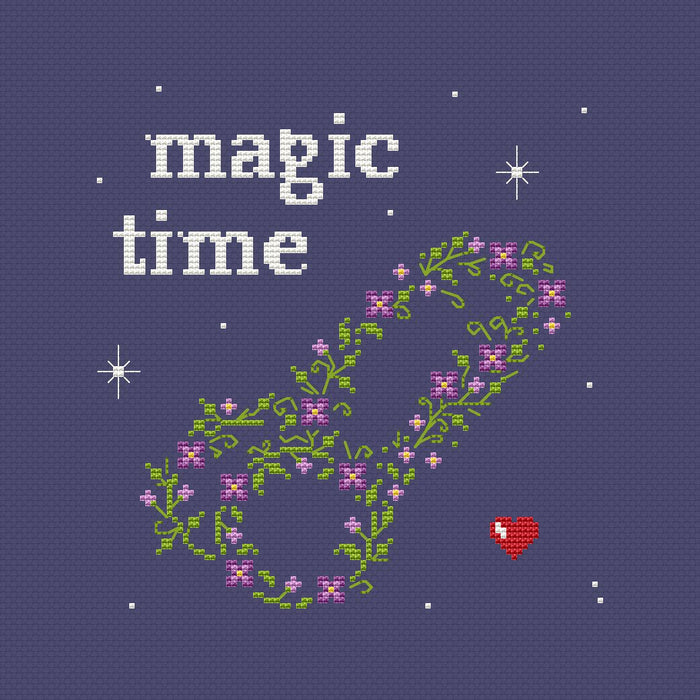 Magic time - PDF Cross Stitch Pattern