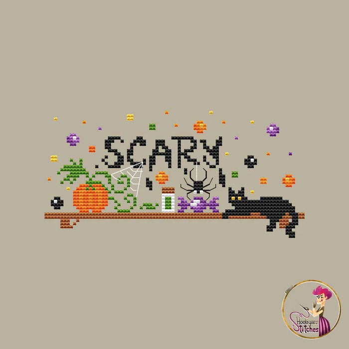 Scary - PDF Cross Stitch Pattern