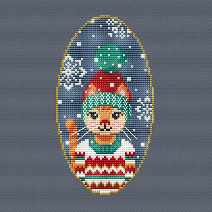 New Year`s mood - PDF Cross Stitch Pattern