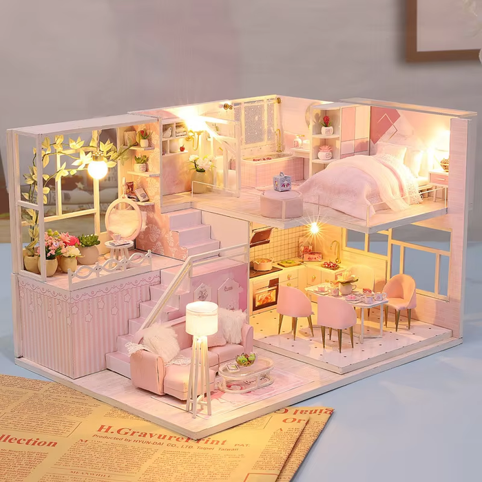 Miniature Wizardi Roombox Kit - Dollhouse Kit