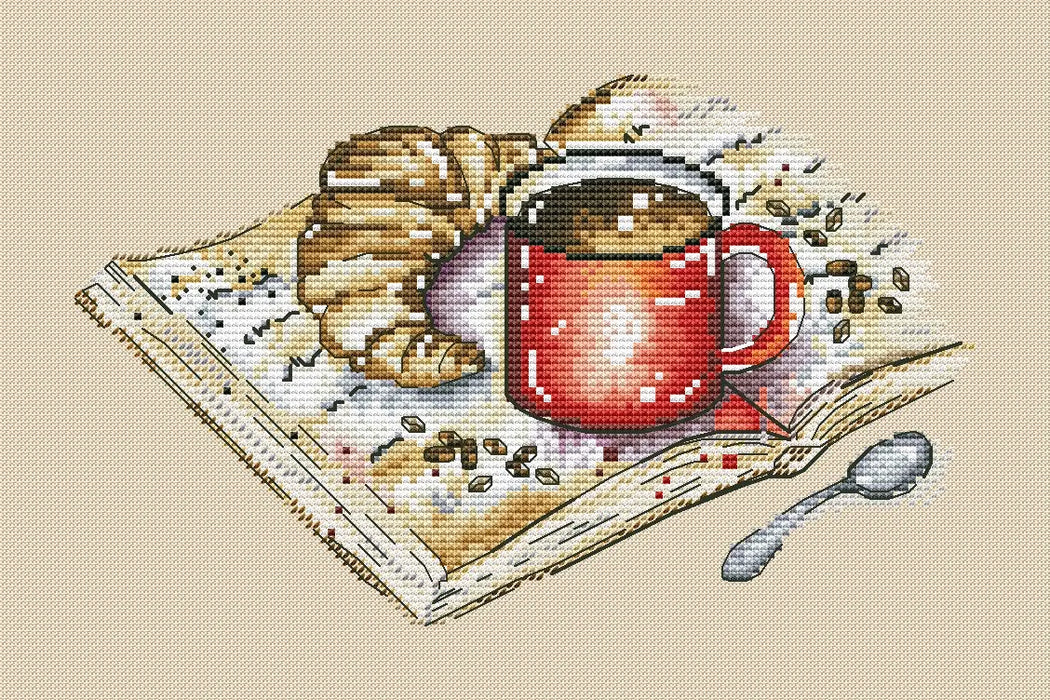 Coffee Time 2 - PDF Cross Stitch Pattern