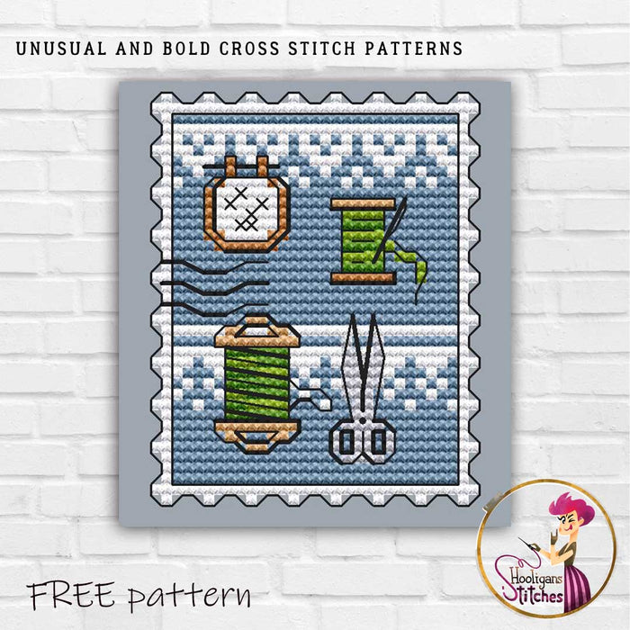 Love to X-stitch - Free PDF Cross Stitch Pattern