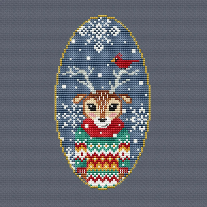 New Year`s mood 2 - PDF Cross Stitch Pattern