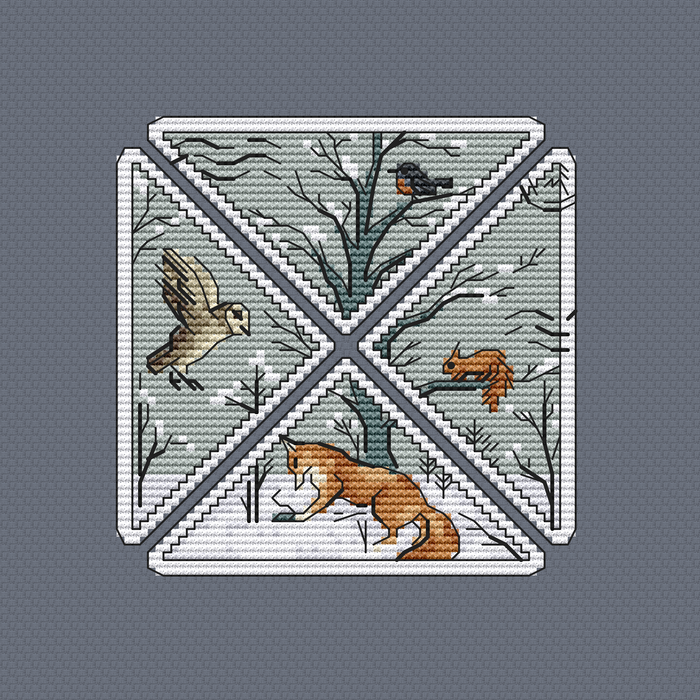 Once Upon a Time in the Woods. Set - PDF Cross Stitch Pattern