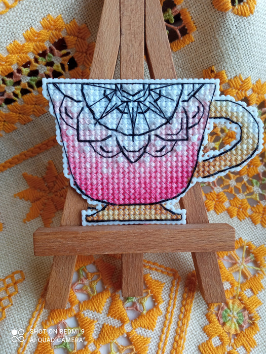 Mandala Magic. Cup - PDF Cross Stitch Pattern