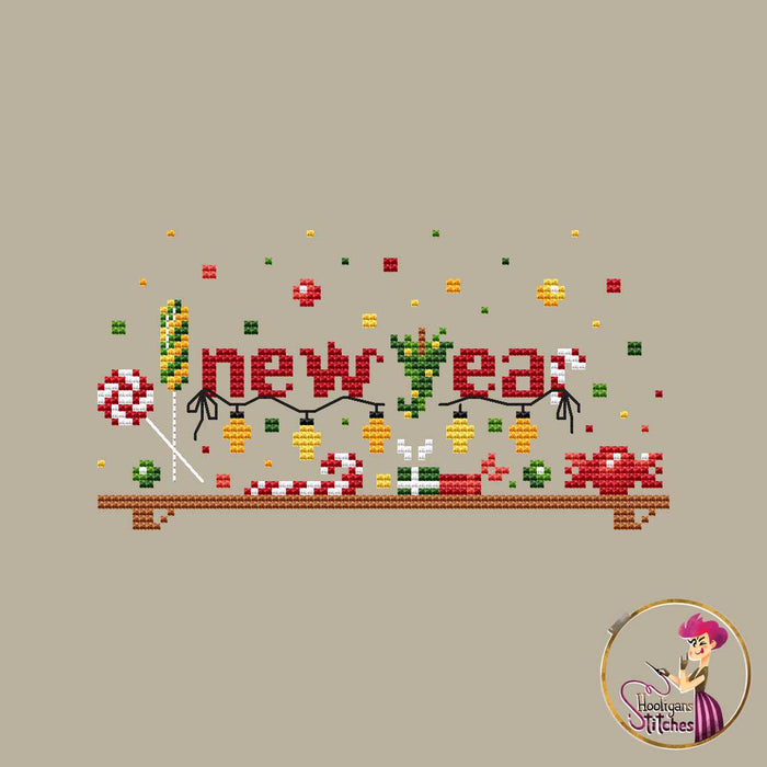 New Year - PDF Cross Stitch Pattern