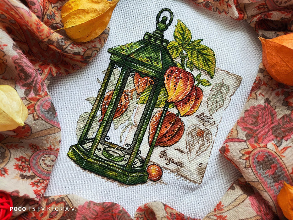 Physalis - PDF Cross Stitch Pattern