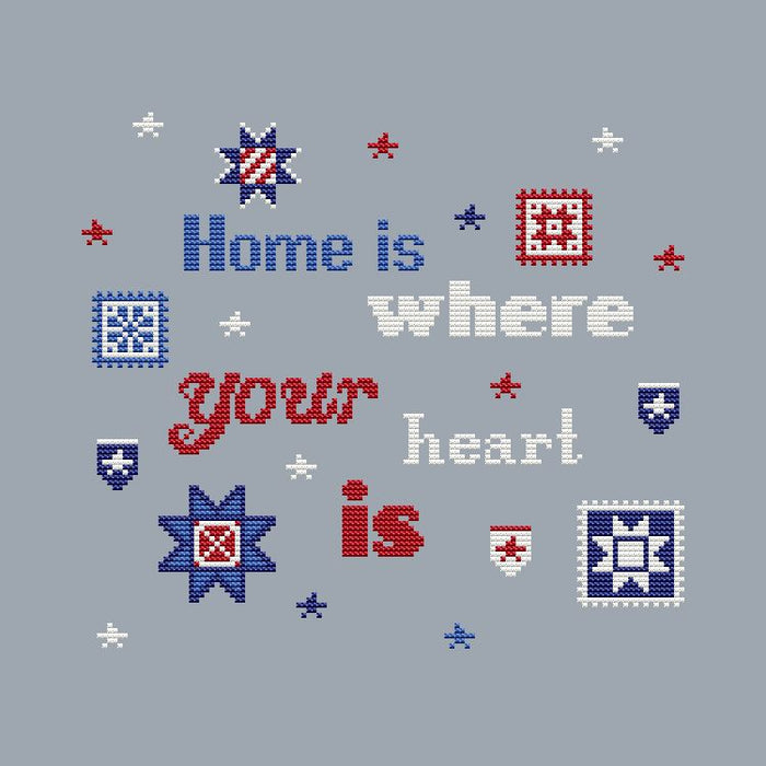 Home is where your heart is - PDF Cross Stitch Pattern