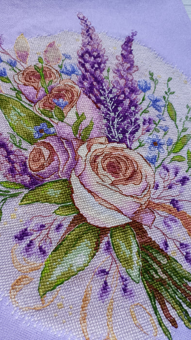 Bouquet of flowers - PDF Cross Stitch Pattern