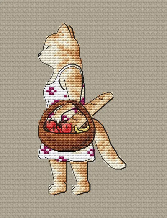 Cat mom - PDF Cross Stitch Pattern