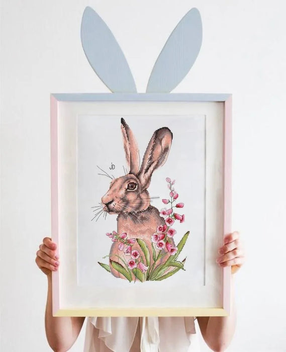 Spring Bunny - PDF Cross Stitch Pattern