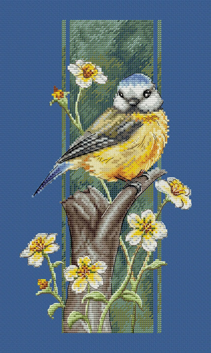 Titmouse - PDF Cross Stitch Pattern