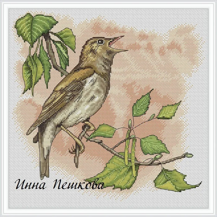 Nightingale - PDF Cross Stitch Pattern