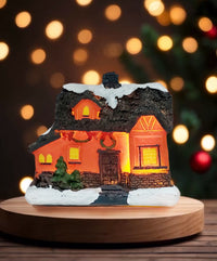 Orange House. Christmas Village Wizardi F07-N1-1-6542-2D