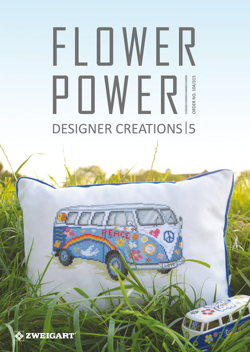 Flower Power. Designer Booklet - Free PDF Cross Stitch Pattern