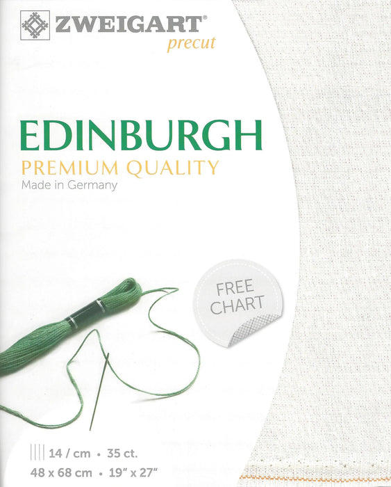 Precut Edinburgh 36 count Opalescent White 3217/1111