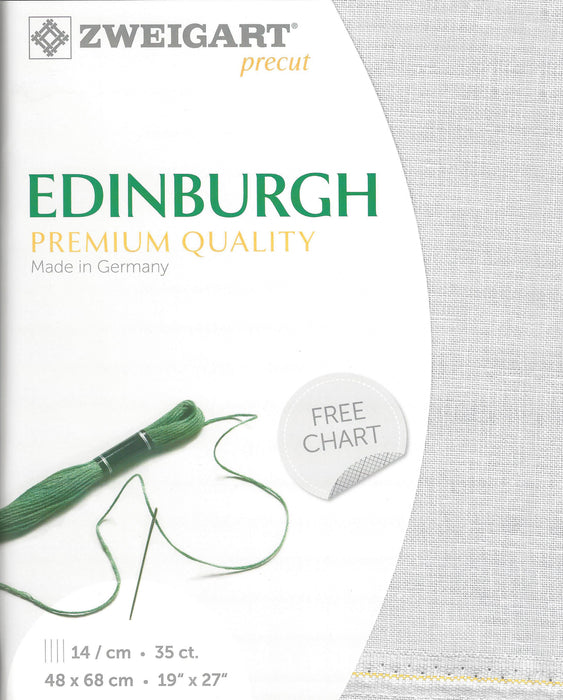 Precut Edinburgh  36 count Silvery Moon 3217/7011