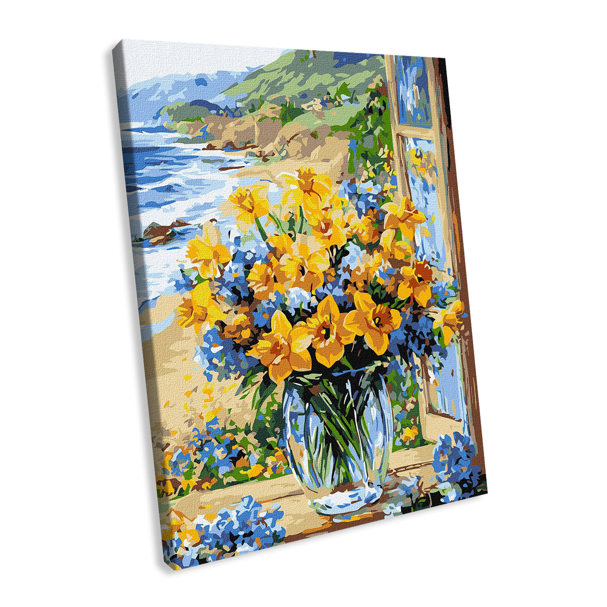 Painting by Numbers kit The flower coast KHO3301